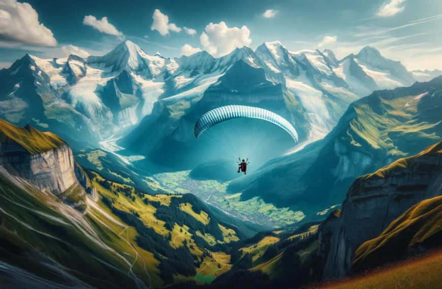 Paragliding v Alpách Kde začít